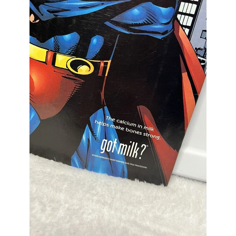 Adventures with the DC Super Heroes Milk Mustache Super Heroes 2000 Comics